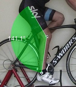Bike fit - knee angles
